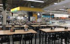 The new Hy-Vee in Shakopee has a larger seating area in its restaurant and coffee shop area.