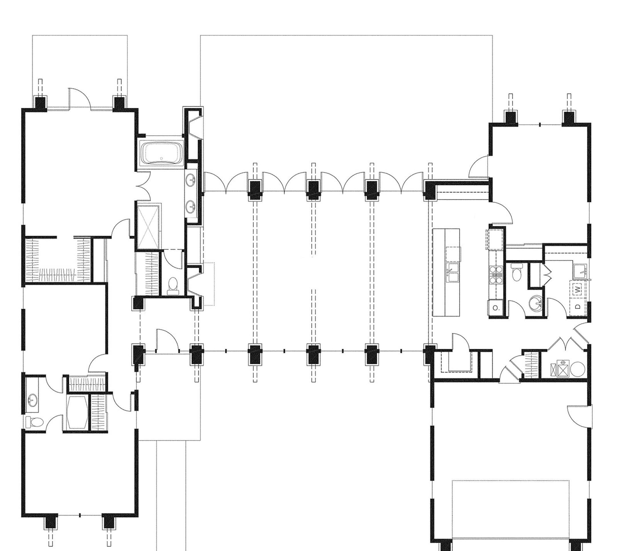 This light-filled open-concept home takes advantage of every view on a scenic lot.
