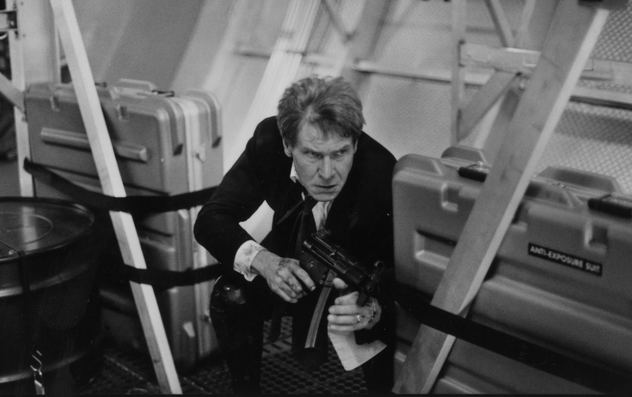 Harrison Ford as President James Marshall in the 1997 movie "Air Force One." Photo by Claudette Barius provided by Columbia Pictures. ORG XMIT: MIN2013072612101130