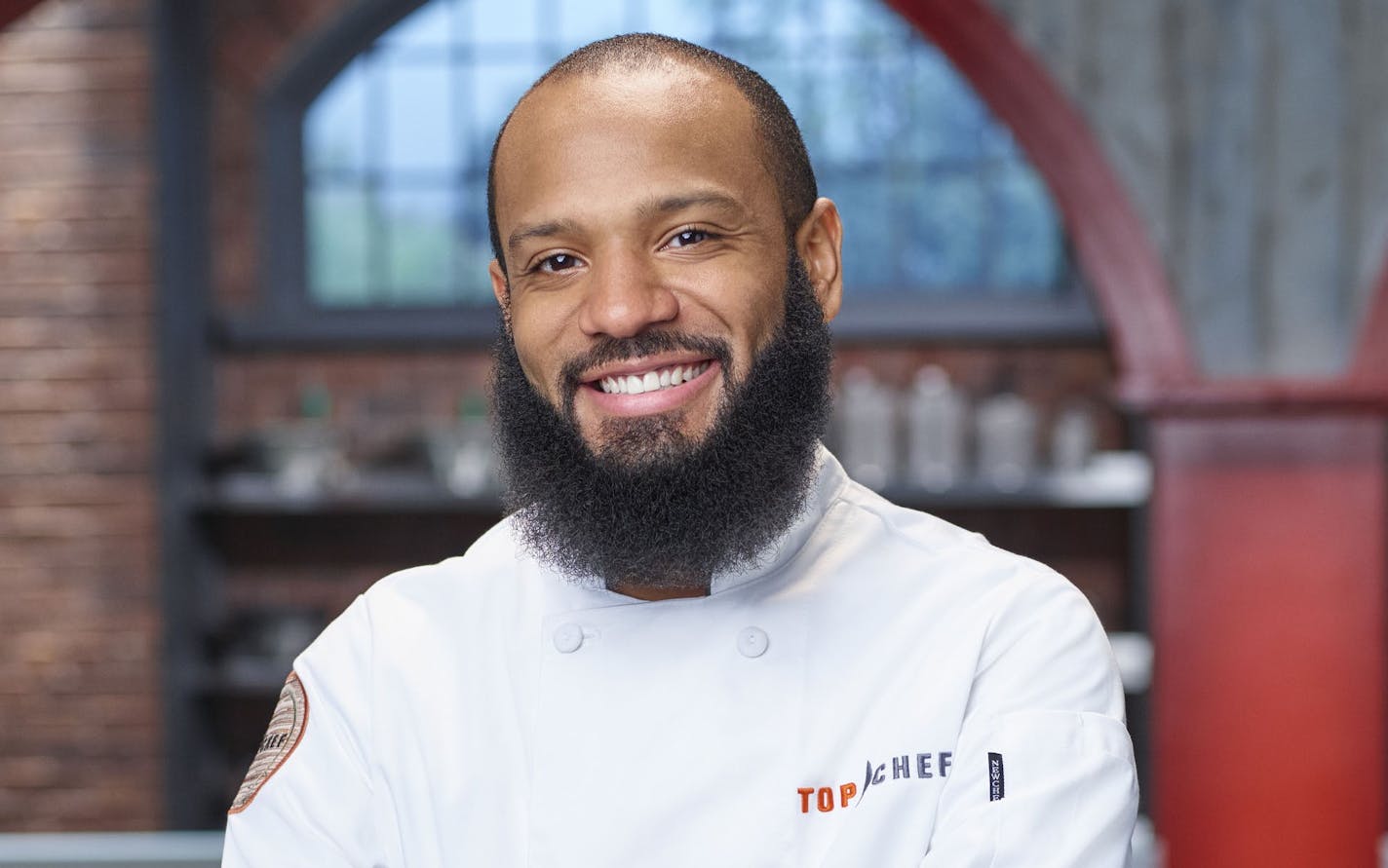 St. Paul's Justin Sutherland is competing on "Top Chef."