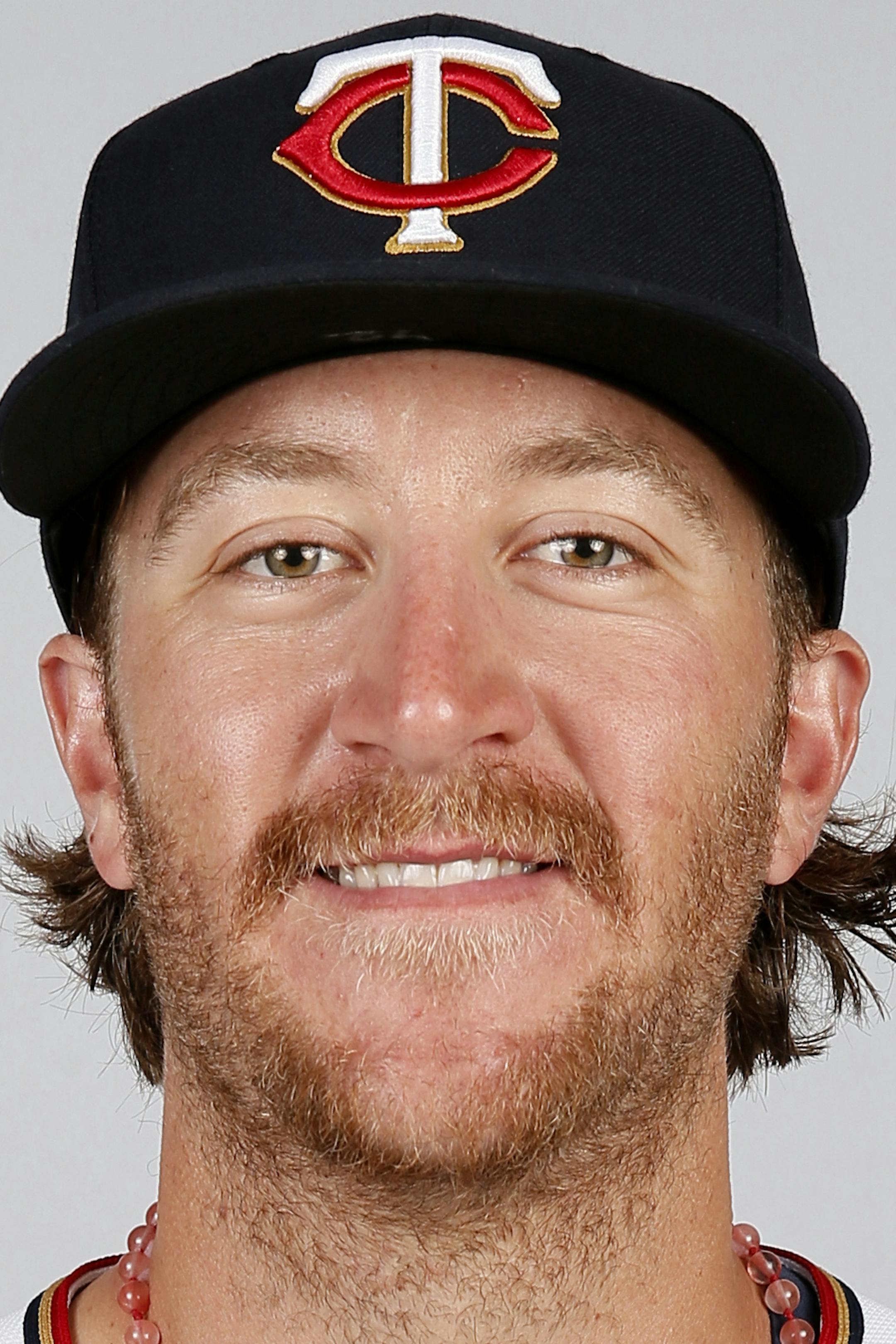This is a 2015 photo of Mark Hamburger of the Minnesota Twins baseball team. This image reflects the Twins active roster as of Tuesday March 3, 2015, when this image was taken. (AP Photo/Tony Gutierrez) ORG XMIT: FLTG266