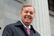 Sen. Lindsay Graham, R- S.C., was one of the first prominent Republicans to react publicly to Donald Trump's tweets.