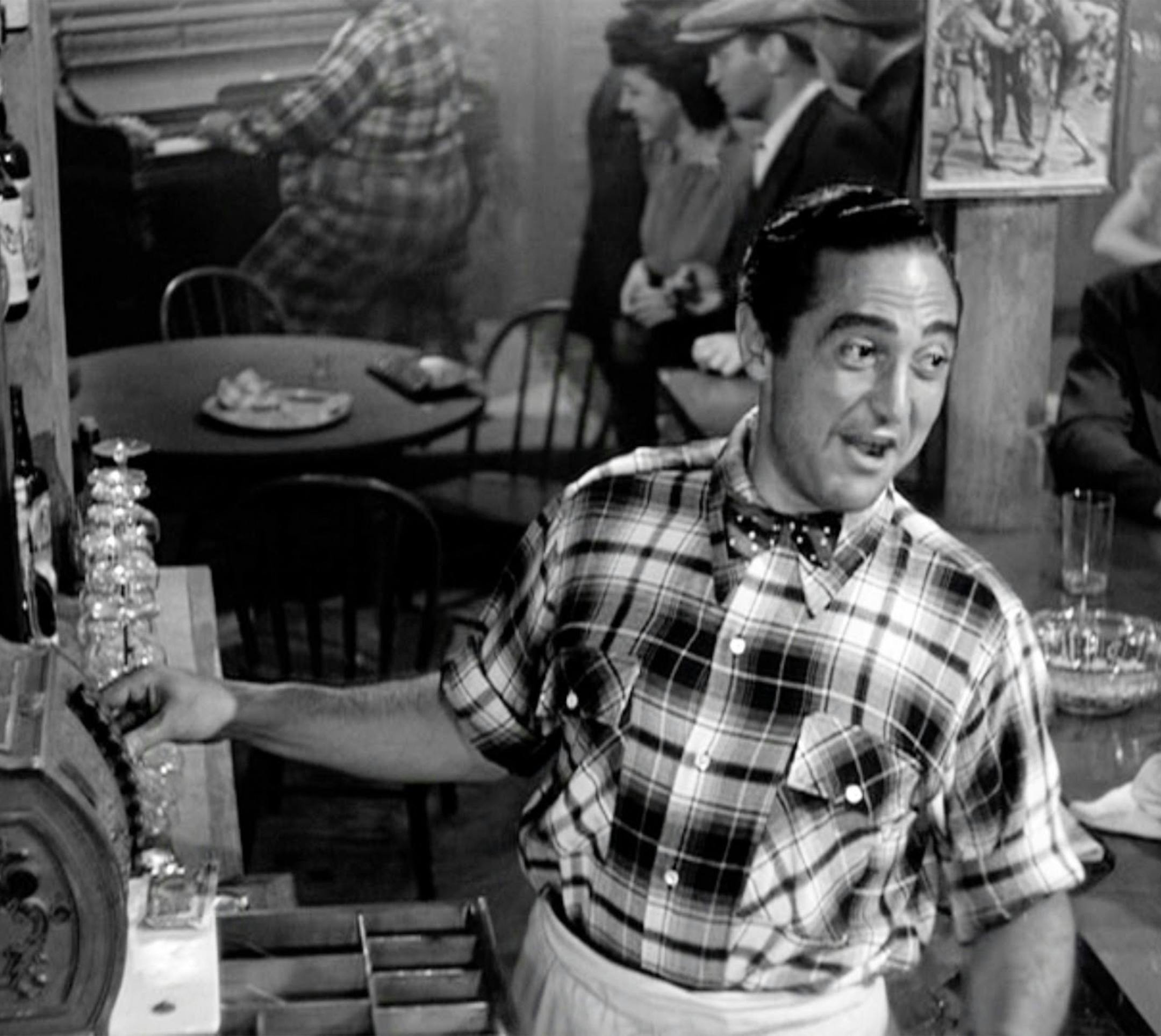 Sheldon Leonard in "It's a Wonderful Life."