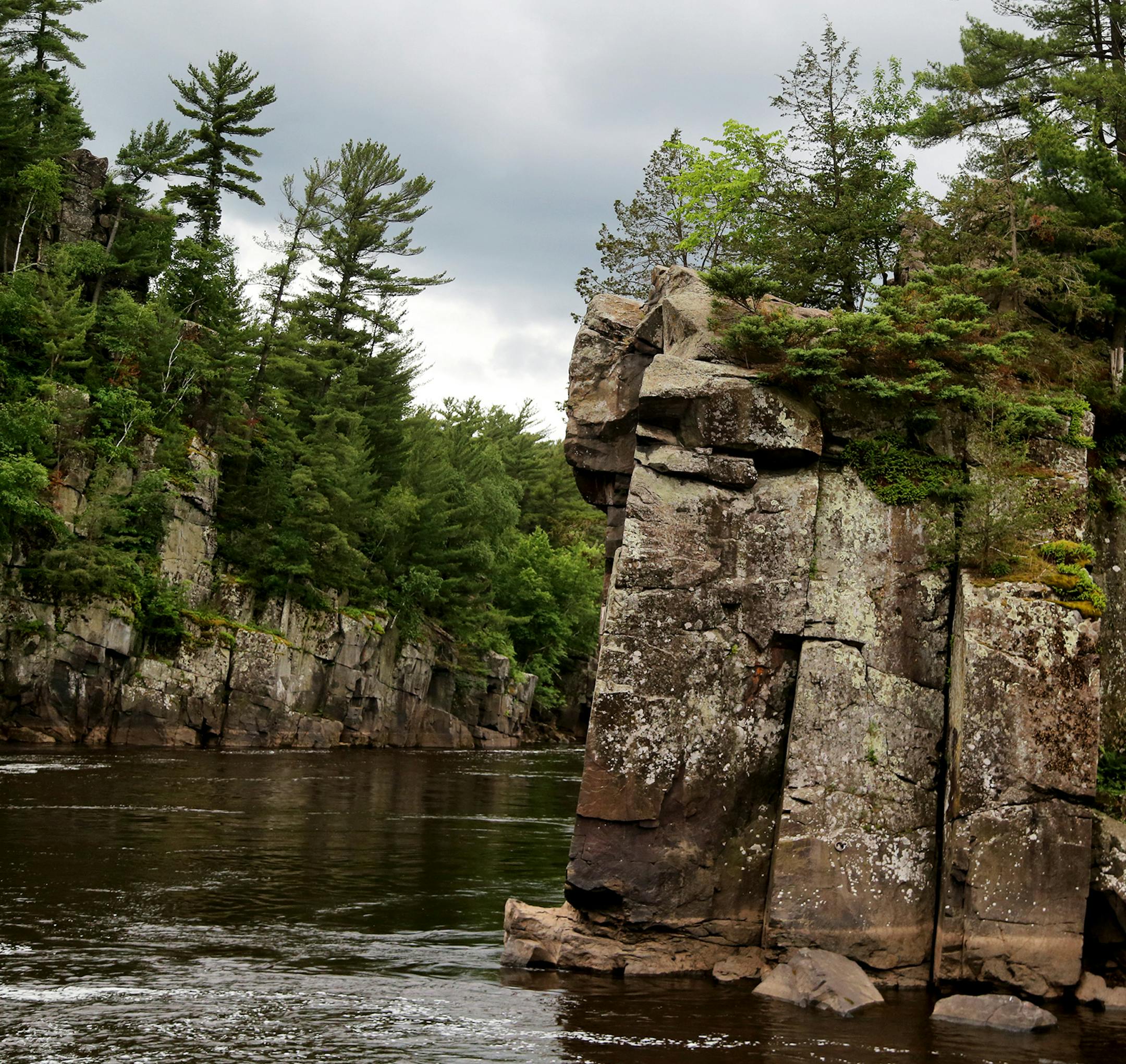 A trip with Taylors Falls Scenic Boat Tours reveals a closer look at the rock formations along the St. Croix River.