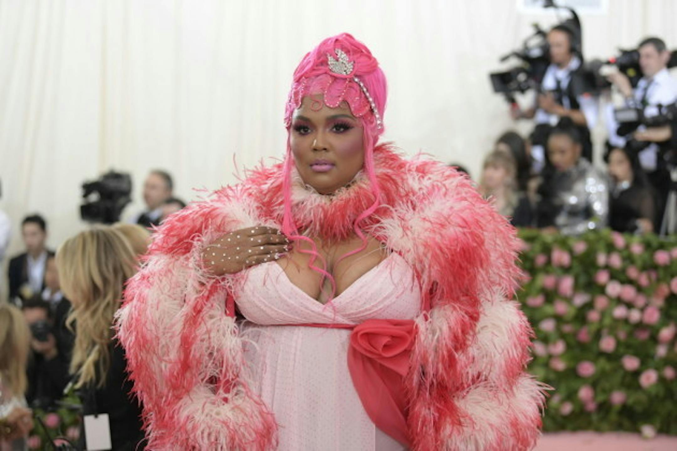 Lizzo according to Marc Jacobs at the Met Gala. / Nina Westervelt, New York Times