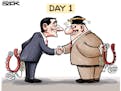 Sack cartoon: Mr. Speaker …
