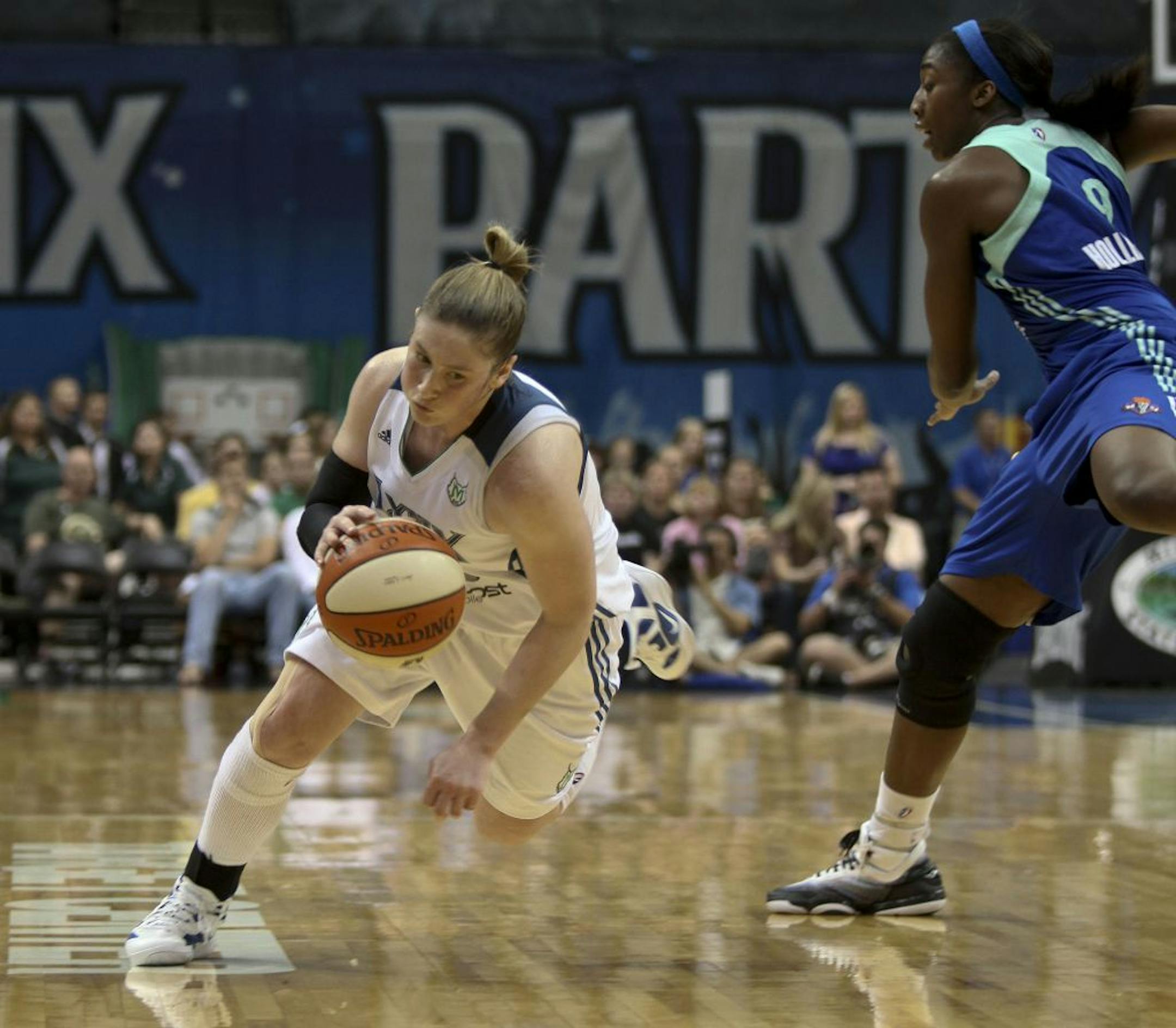 Lynx point guard Lindsay Whalen