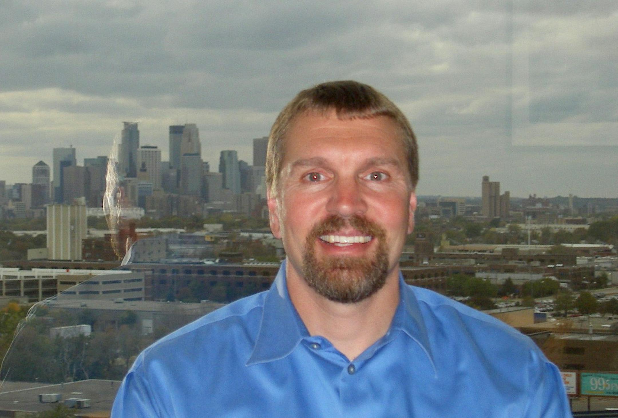 Greg Jaunich, CEO of wind-power generator Navitas Energy. October 2002 handout.