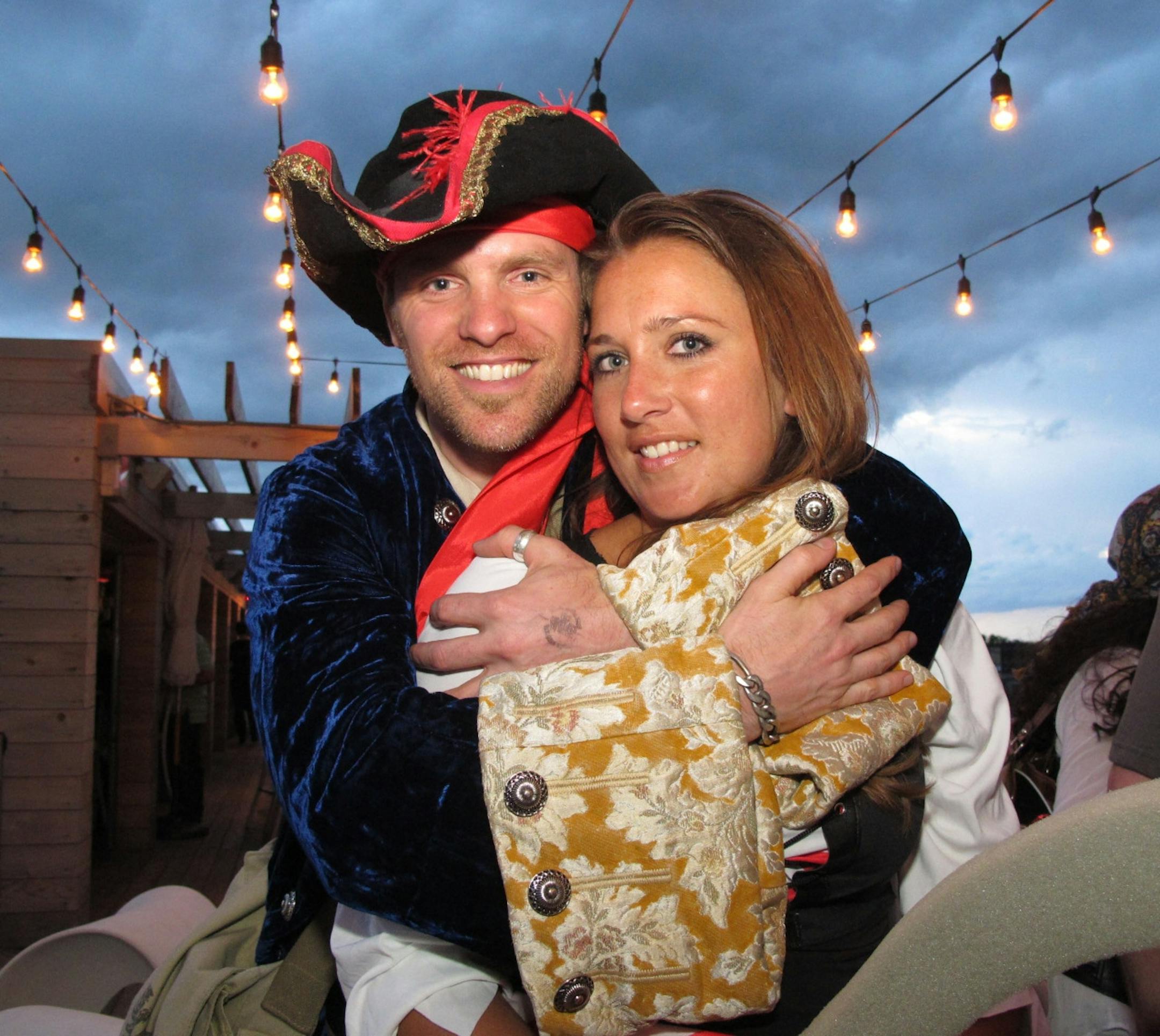 Sara Glassman, sglassman@startribune.com The first Pirate Bar Crawl sailed through Uptown. Erik Brown and Emily Nelson