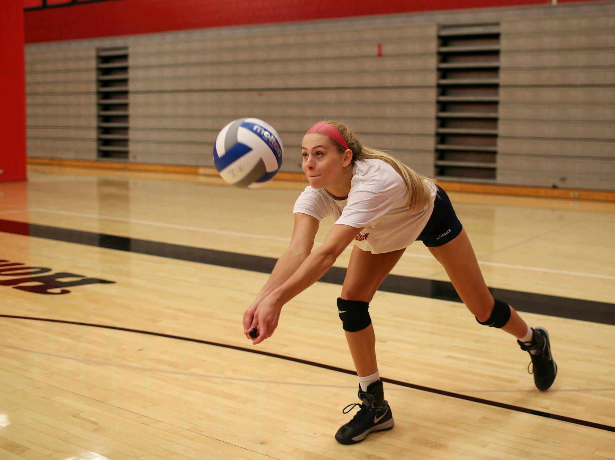 Stillwater co-captain Kayla Gjerde. is one of four captains on the team, which has lost just 11 sets in its 9-2 start to the season..