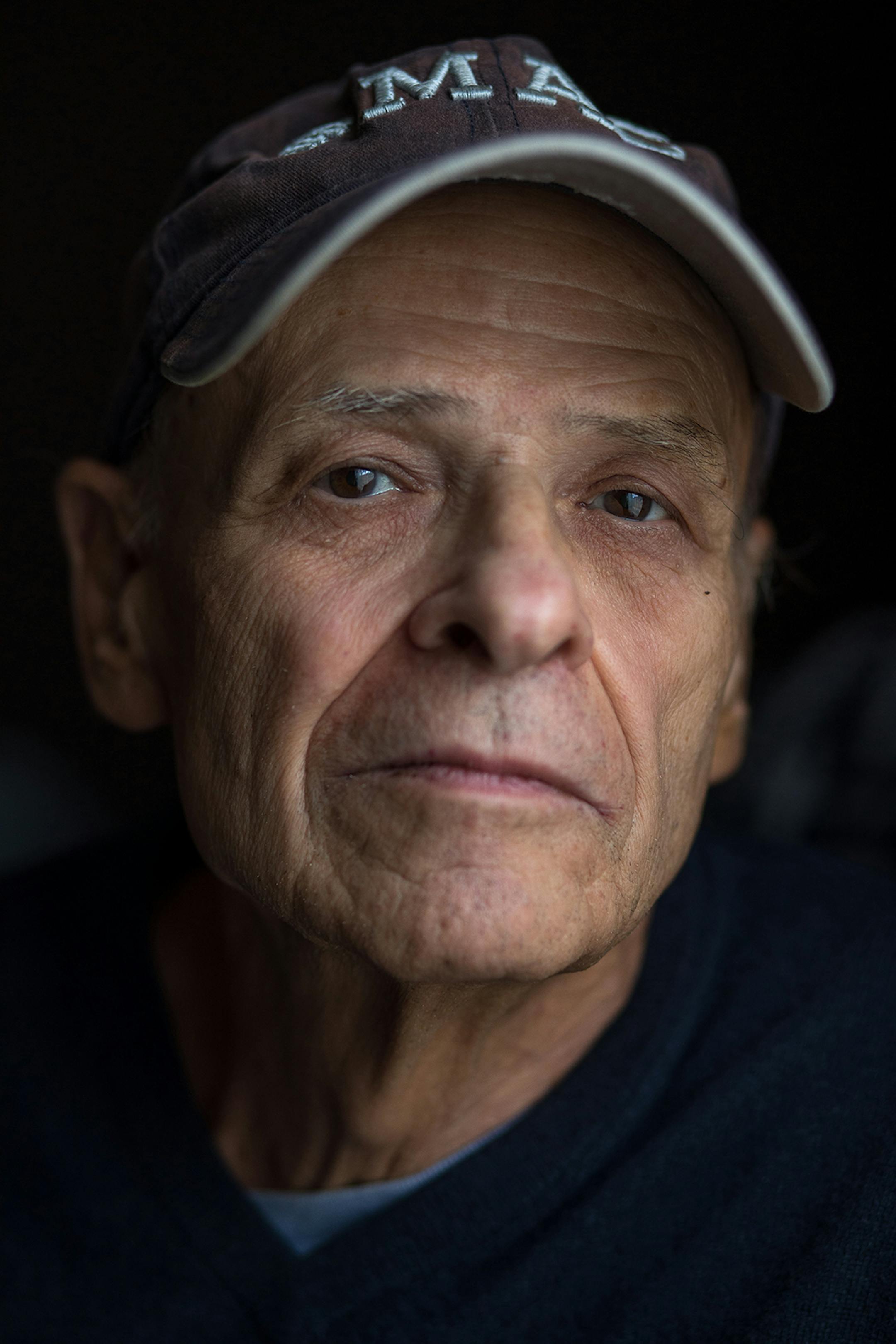 Minnesota native and author Tim O'Brien photographed at his home in Austin, Texas.