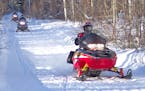 In winters of good snow, riders and their machines regularly travel Minnesota's thousands of miles of groomed snowmobile trails.