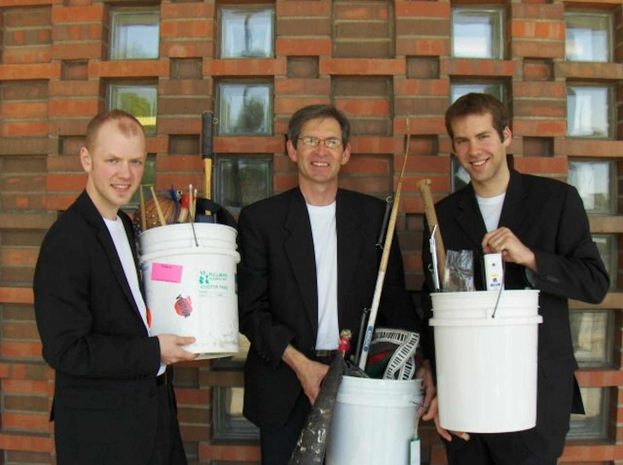 Provided photp
The Minnesota Percussion Trio.
L to R: Erik Barsness, Bob Adney and Josh Carlson