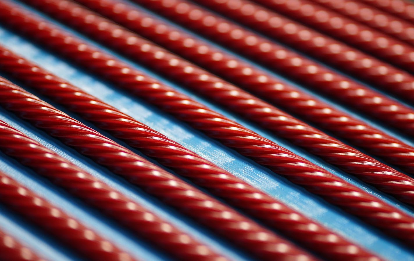 Ropes of Wiley Wallaby Licorice move on a conveyor for packaging at Kenny's Candy Wednesday morning. ] ANTHONY SOUFFLE • anthony.souffle@startribune.com Ken Nelson, founder of the Kenny's Candy Company, gave tour Wednesday, Oct. 7, 2020 of the town of Perham, Minn. where they make candy, potato chips and dog food, and their main problem is finding a place to put all the people who have jobs there.