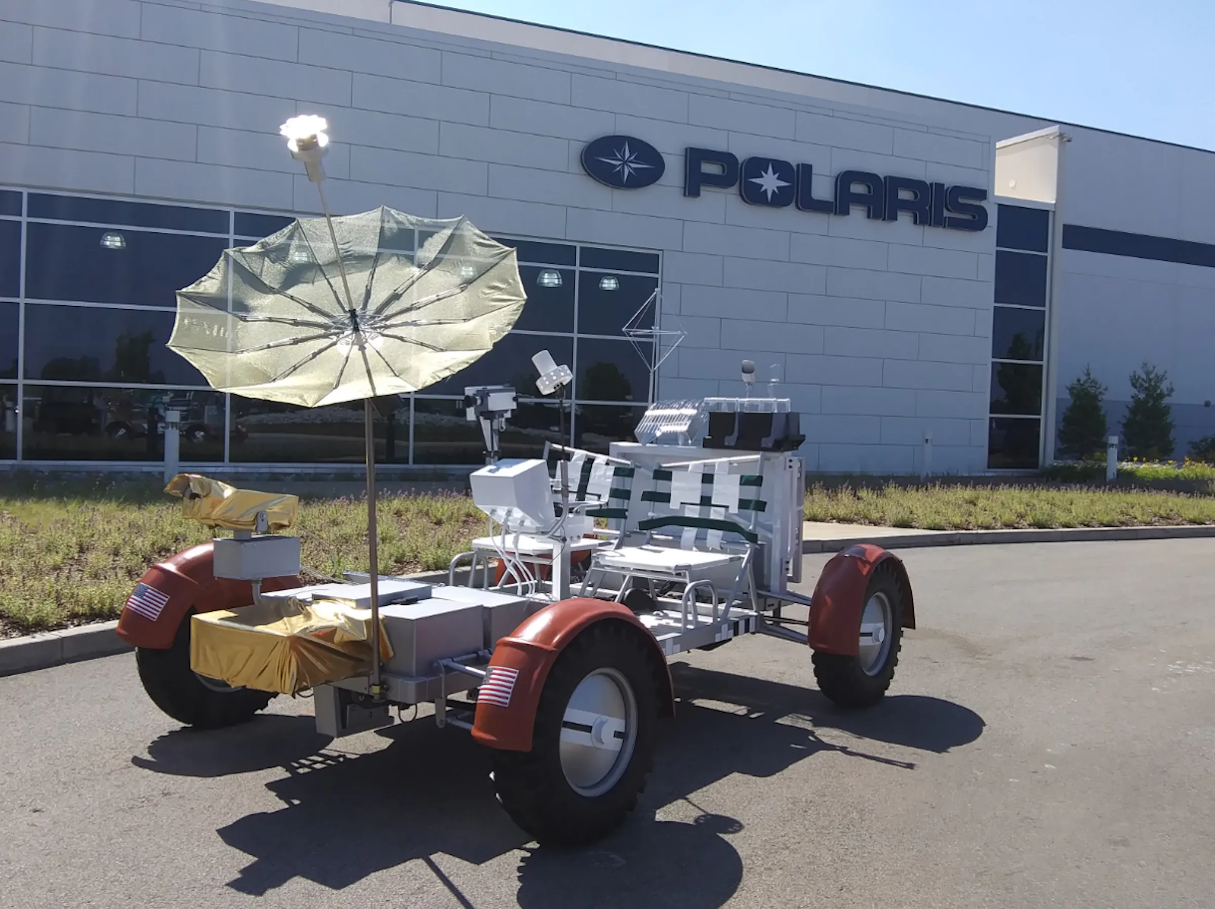 Polaris creates replica of lunar rover for moon landing anniversary