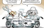 Sack cartoon: The 2016 Legislature