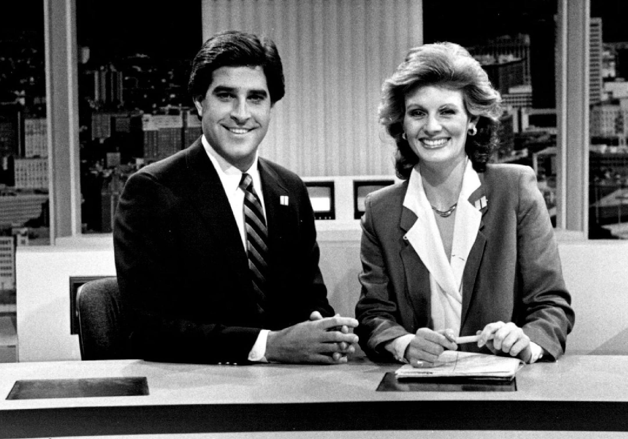Pierce shared the Channel 11 anchor desk with Paul Magers in 1983. Their on-air partnership lasted two decades.