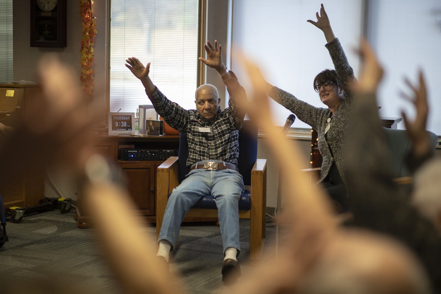 The state is taking steps to coordinate care for aging seniors. Shown is Mt. Olivet adult day care center in 2018. (Jerry Holt/Star Tribune)