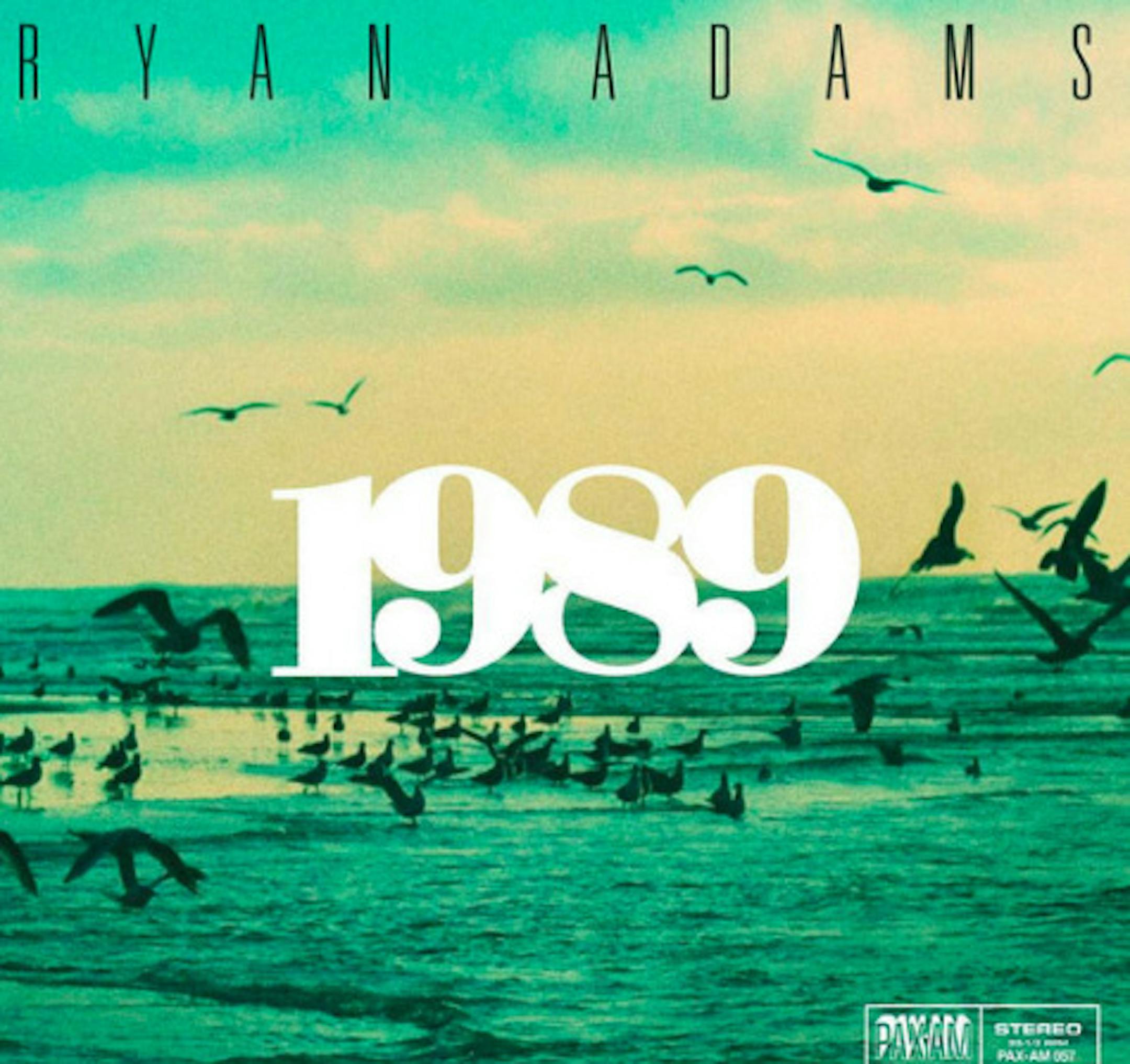 Ryan Adams CD cover, "1989"