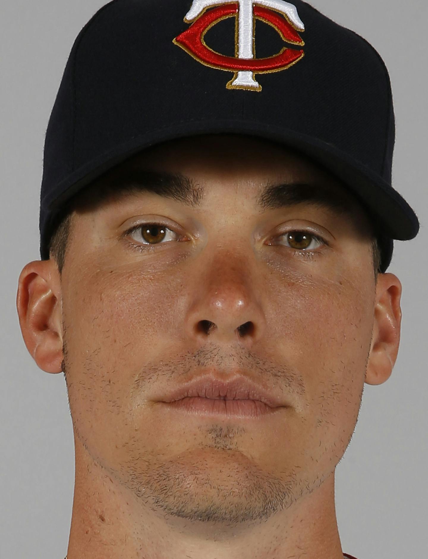 This is a 2016 photo of pitcher Alex Meyer of the Minnesota Twins baseball team. This image reflects the 2016 active roster as of March 1, 2016, when this image was taken. (AP Photo/Patrick Semansky) ORG XMIT: OTK