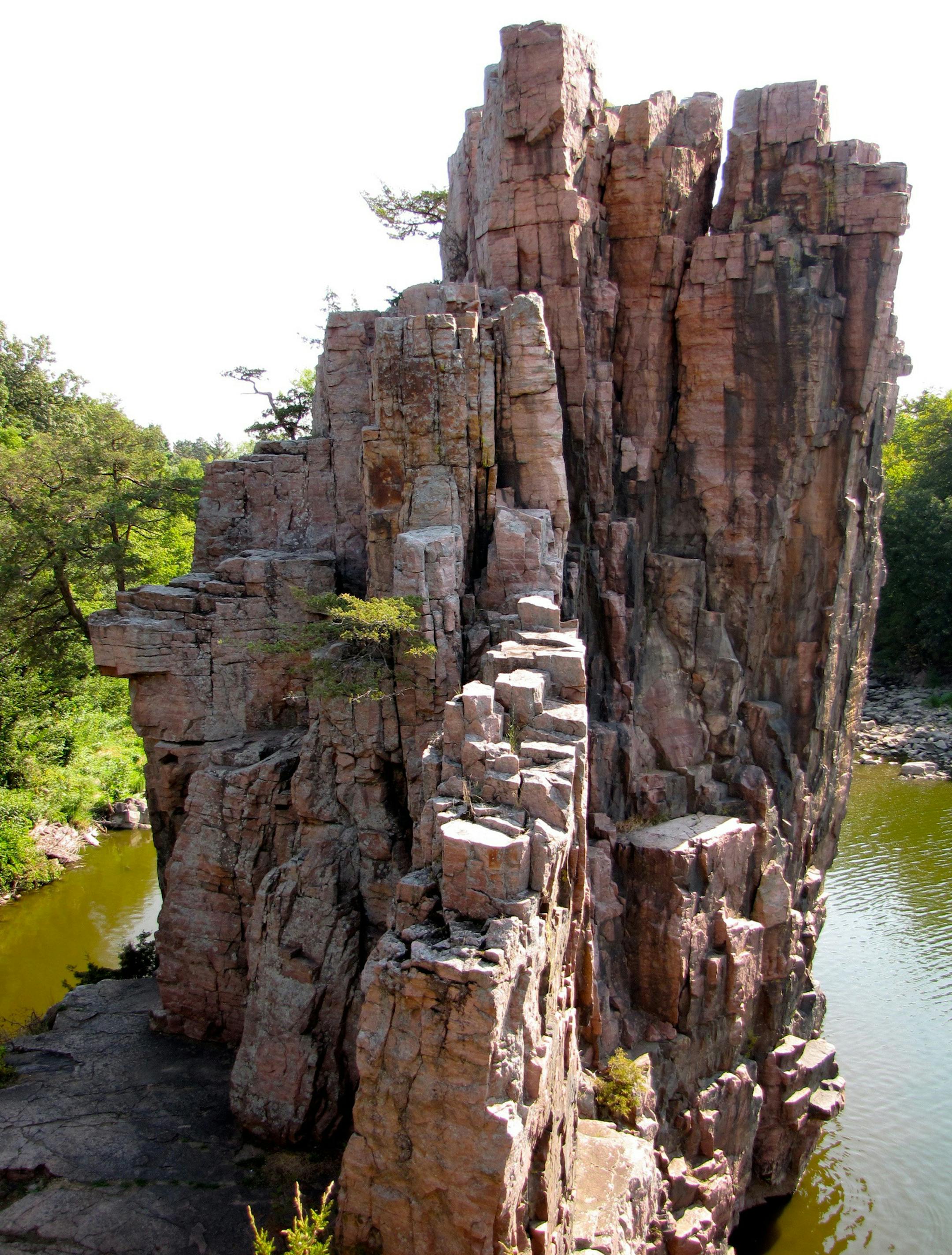 PHOTO BY LISA MEYERS McCLINTICK It‚Äôs hard to resist climbing King‚Äôs and Queen Rock at South Dakota‚Äôs Palisade State Park, which is just across the southwest Minnesota border and about 30 minutes from Luverne. Palisades State Park