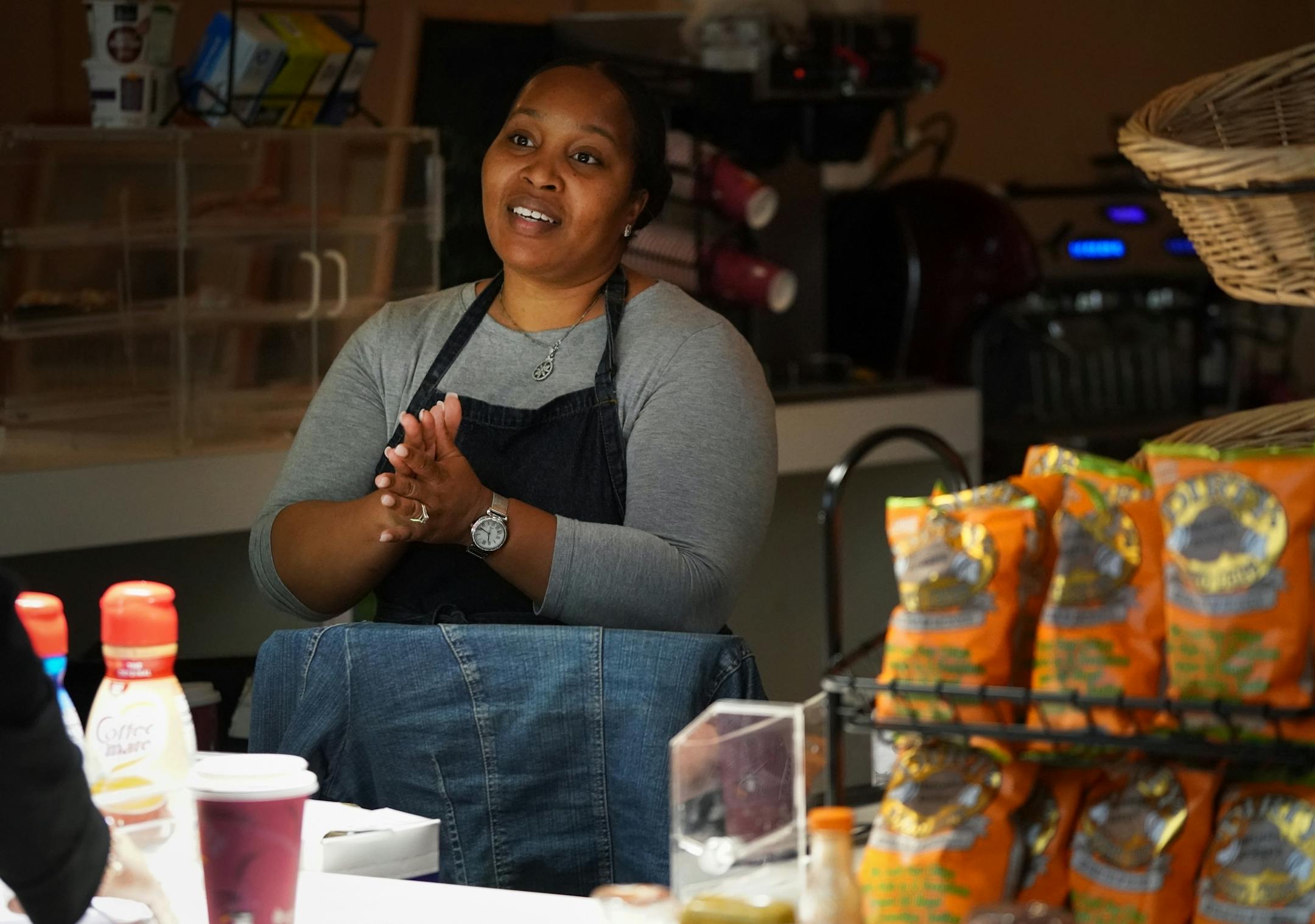 Crystal Scott, owner of The Java Express inside Union Depot, said events like the Holiday Market keep her business afloat after quiet days throughout the rest of the year.