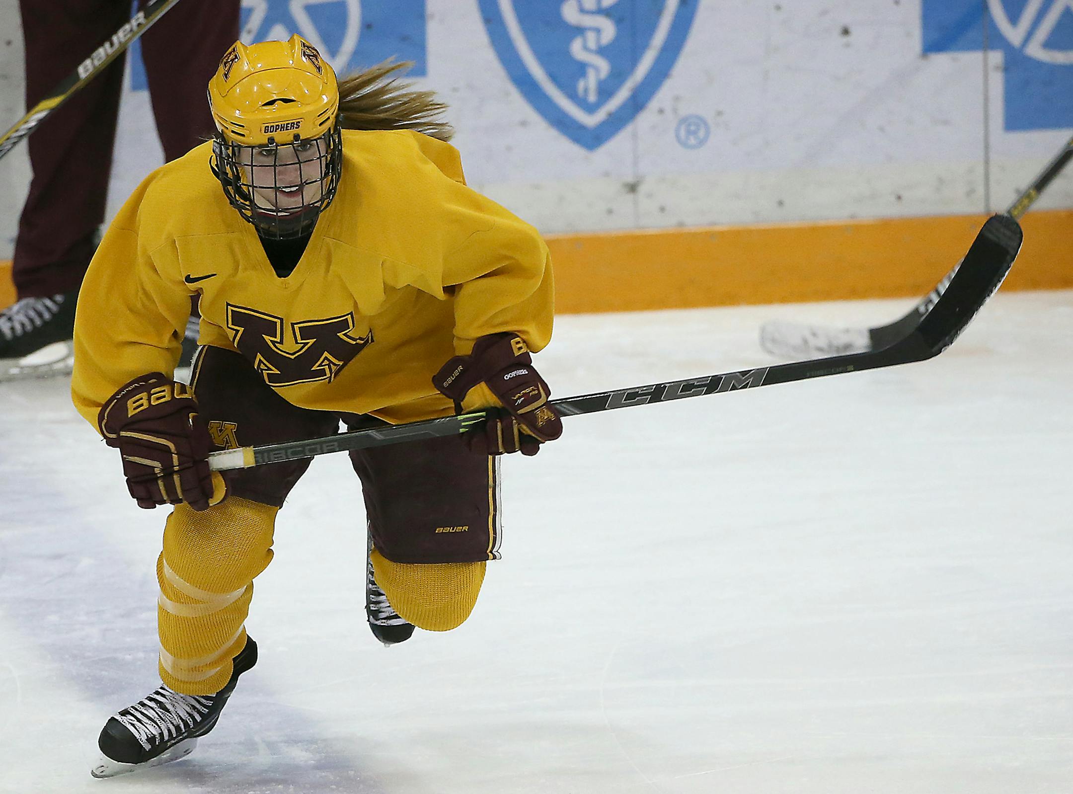 Minnesota's Dani Cameranesi, in 2015.