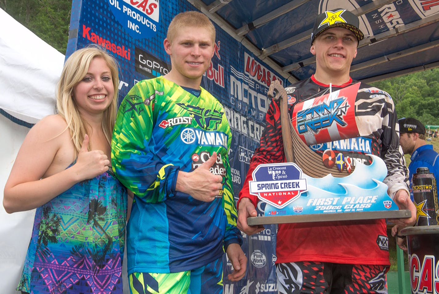 Alex and Jeremy Martin, brothers who grew up in Millville, are among the season leaders in pro motocross's 250 class as they return to their home track this weekend for the Spring Creek National. Photo credit: Lissa Marsolek Jeremy and Alex Martin action shots