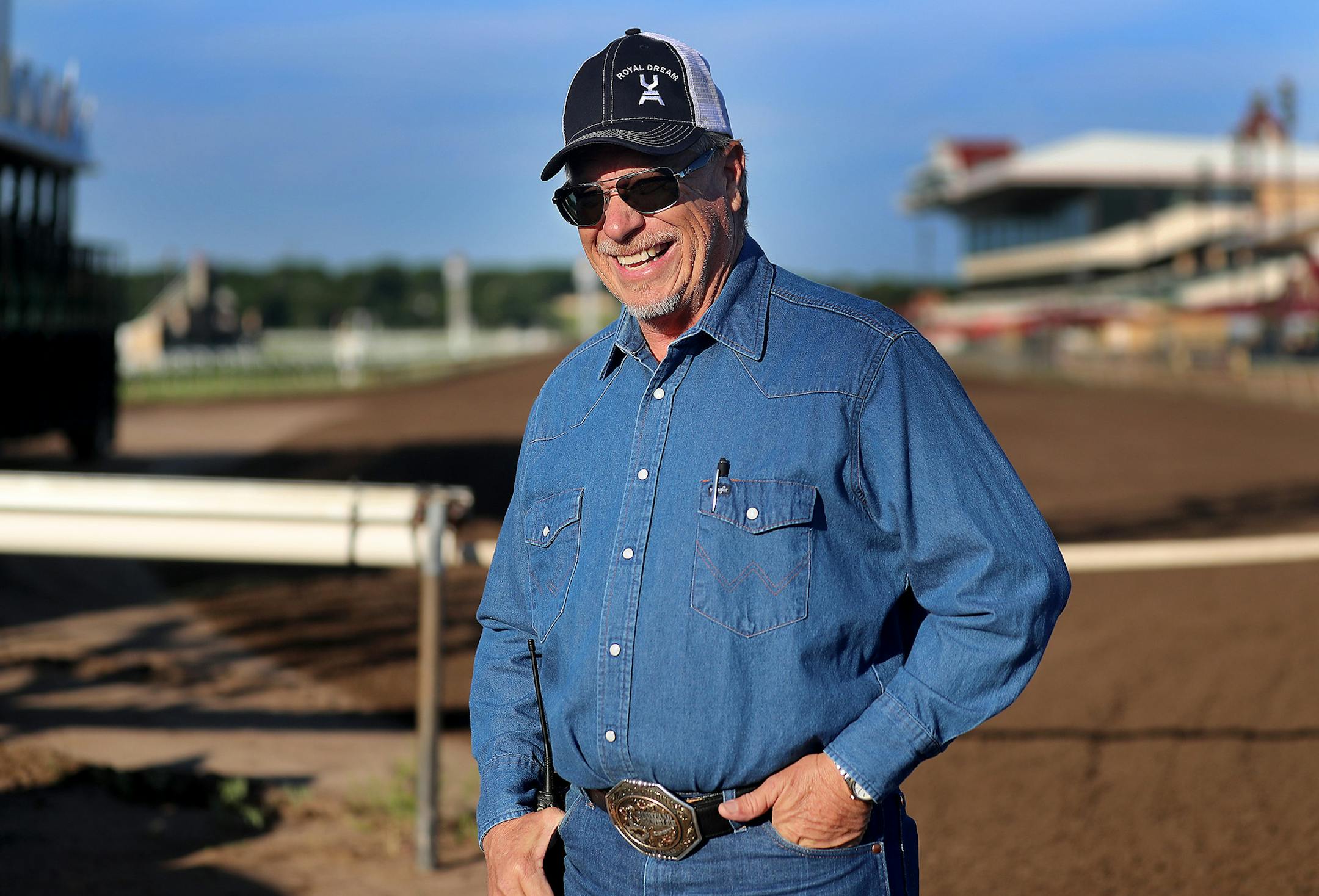 Johnnie Jamison, Canterbury Park track superintendent