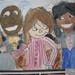 A "family portrait" by Jerome Covington, Northpoint Elementary.