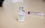 This photo shows a vial of the drug ketamine.