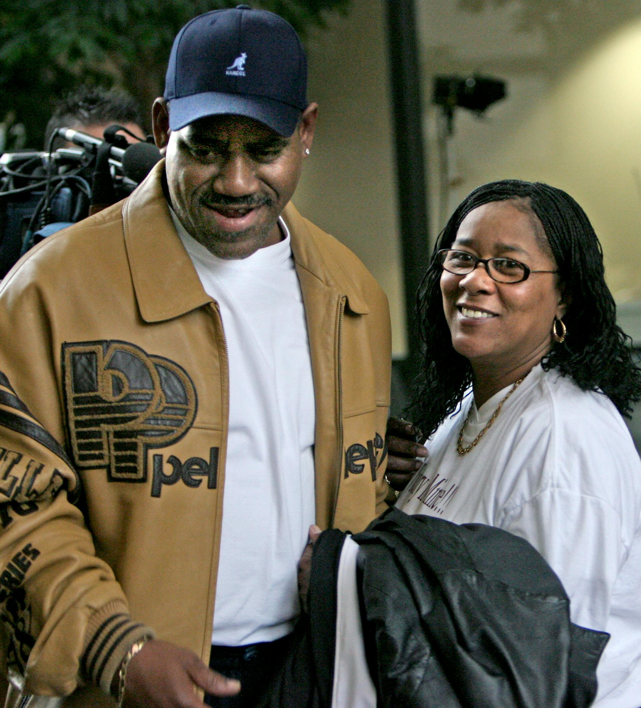 Jones' parents, Keith Jones and Damona Lipsey, showed relief after their son won acquittal on the rape charge. The star defensive back was kicked off the team in July when he was charged.
