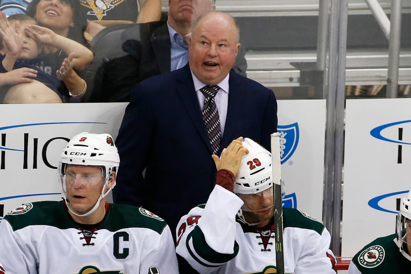 Wild coach Bruce Boudreau doesn't believe past midseason collapses matter with this year's team.