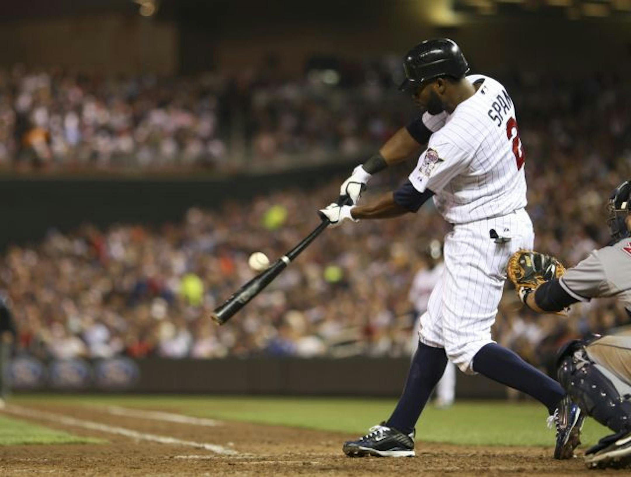 Denard Span had an RBI single to right in the 7th inning that scored J.J. Hardy.