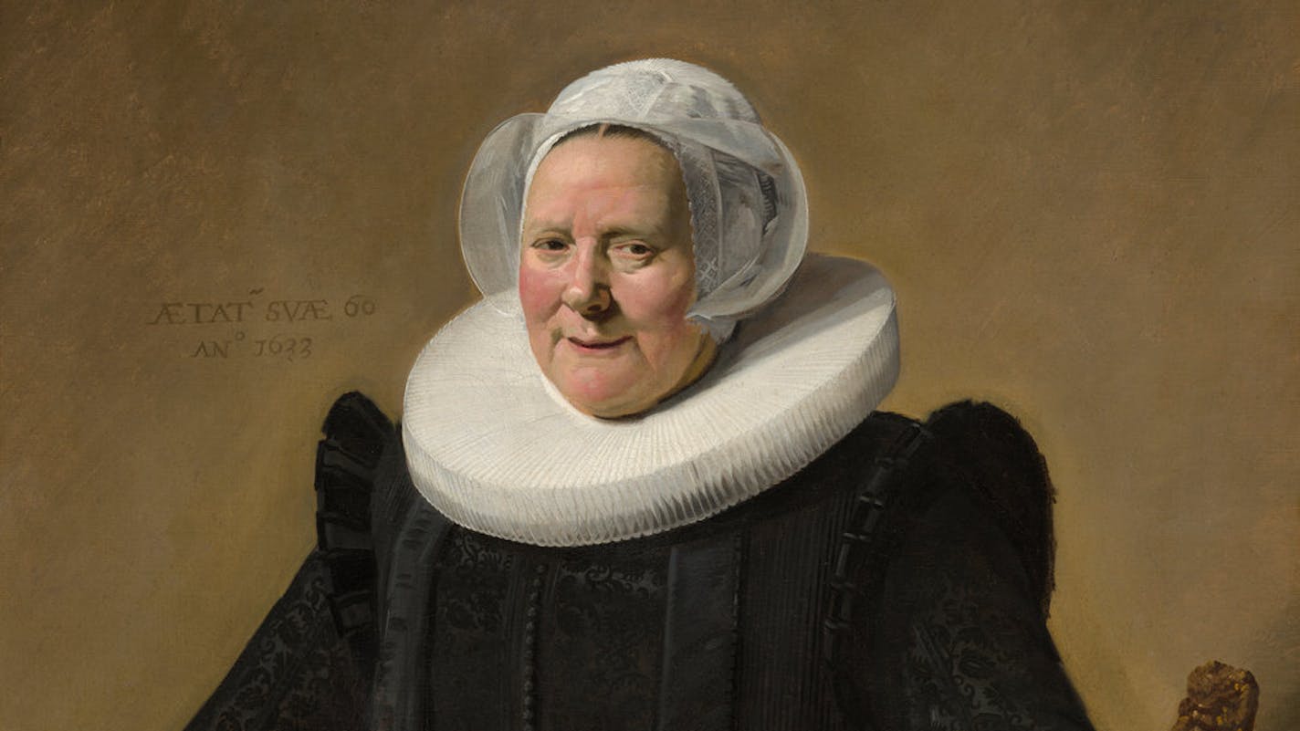 Frans Hals's "Portrait of an Elderly Lady,"