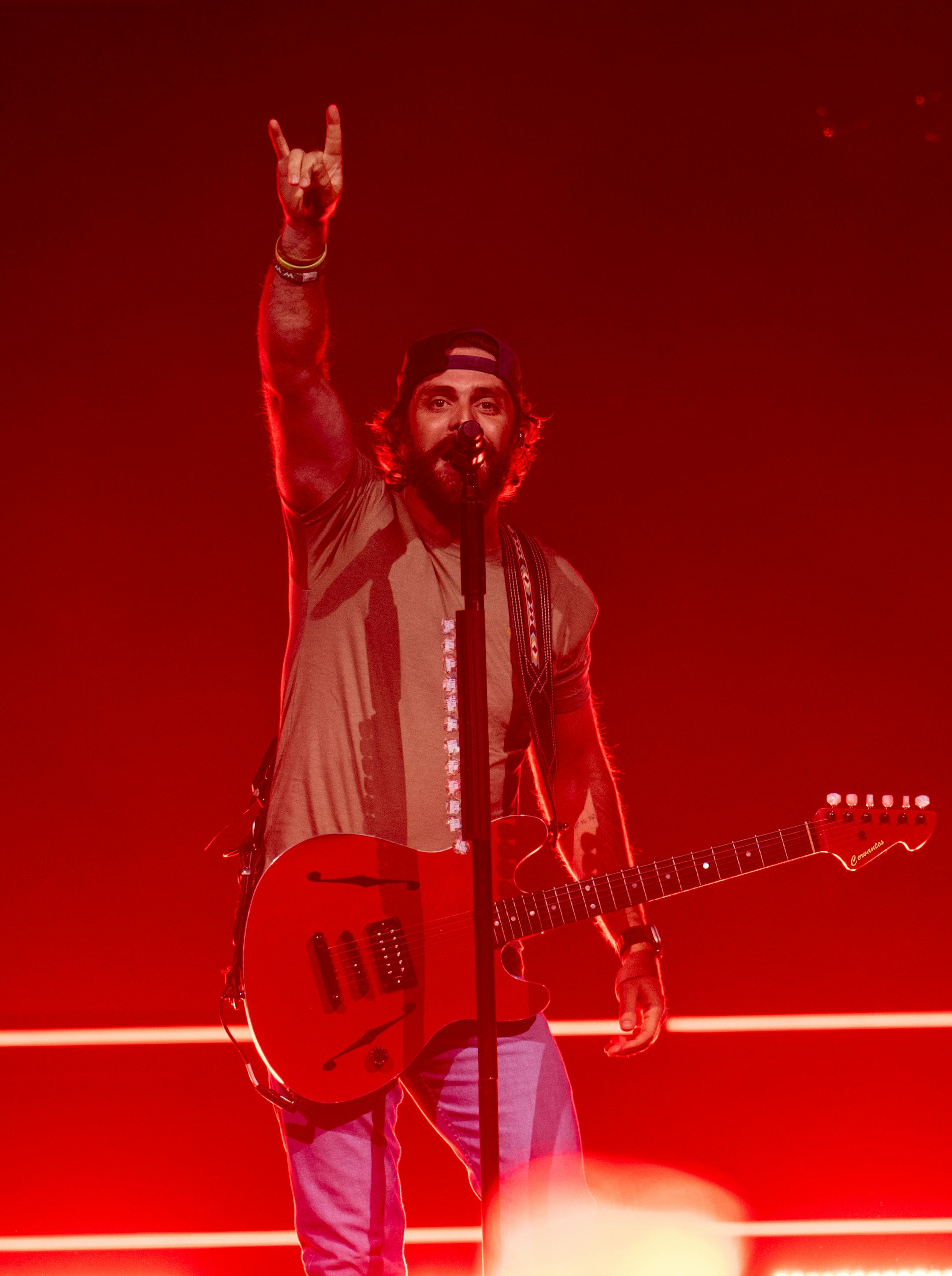 Thomas Rhett performs at the Xcel Energy Center on Thursday, July 27, 2023 in St. Paul, Minn. ] RENEE JONES SCHNEIDER • renee.jones@startribune.com