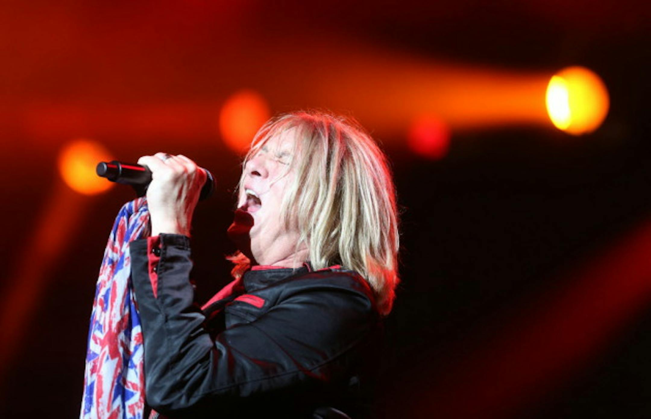 Def Leppard's Joe Elliott/ Star Tribune photo by Kyndell Harkness