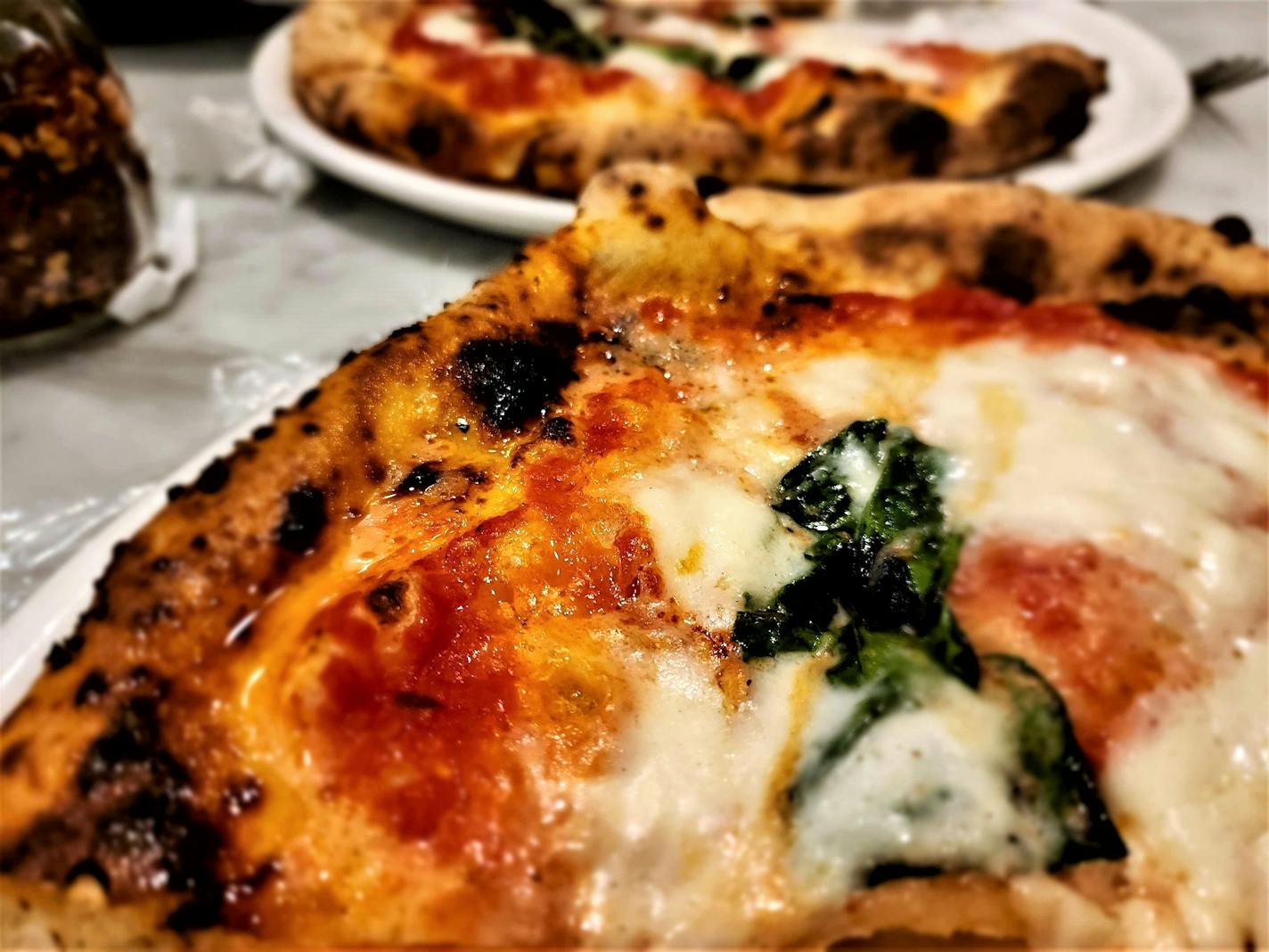 Bufala margherita at Punch Pizza