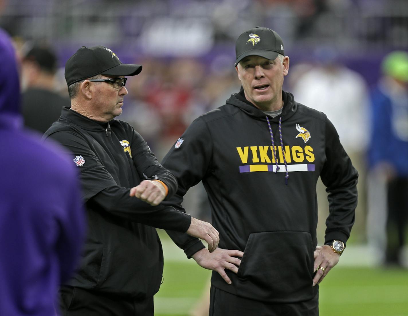 Pat Shurmur has vacated his position as the Vikings' offensive coordinator to become the Giants head coach.