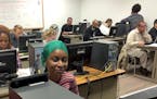 Students in a computer class at Twin Cities Rise in north Minneapolis ORG XMIT: MIN1511031703200030