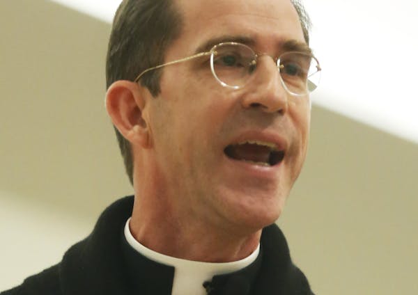 Father Peter Laird, who resigned as Vicar General of the Archdiocese of St. Paul.