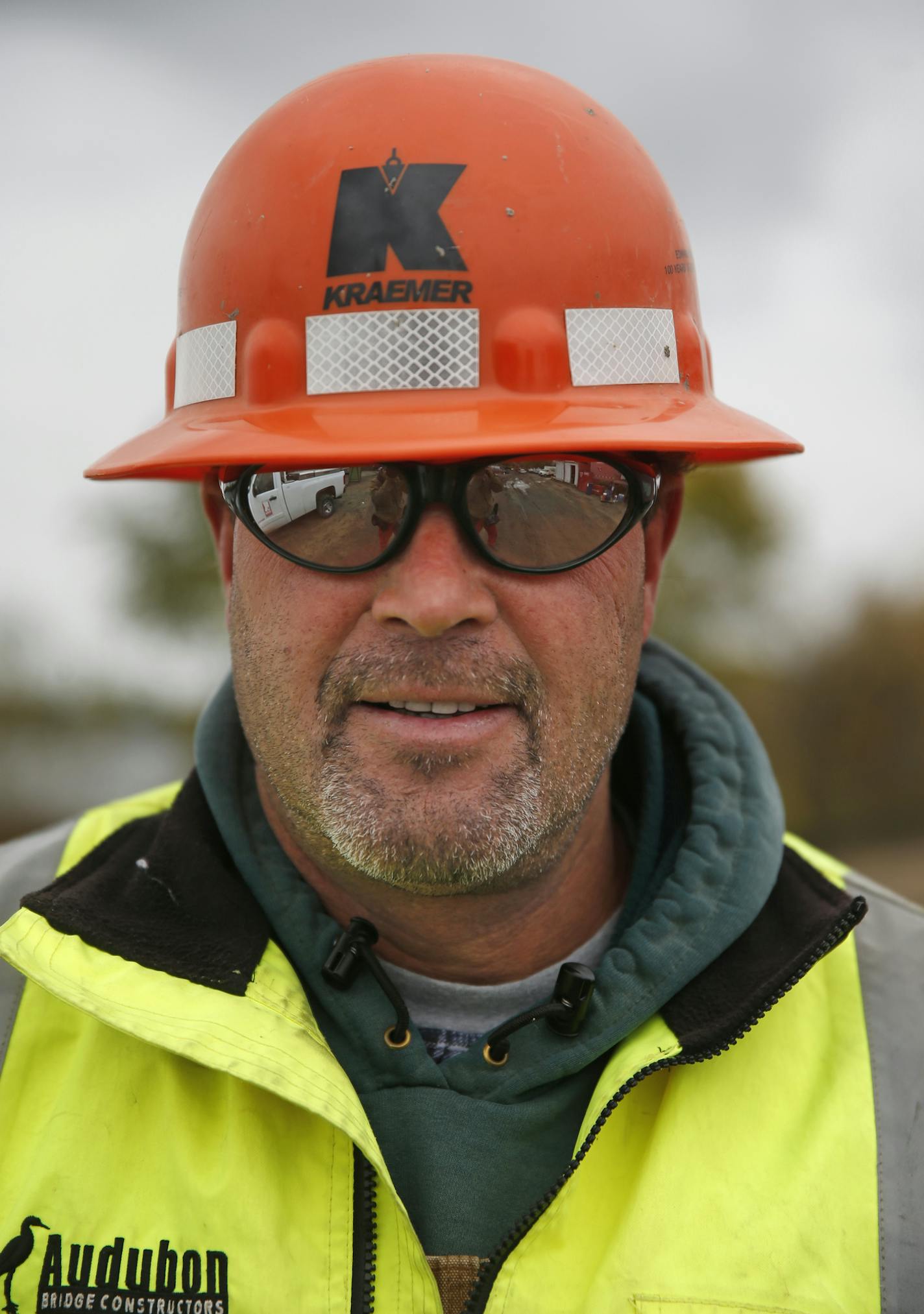 At the Coon Rapids Dam in Coon Rapids, construction workers including superintendent David Kost of Edward Kraemer & Sons implemented the gates that will hopefully keep the Asian carp and other invasive species from moving upstream.]richard tsong-taatarii/rtsongtaataarii@startribune.com