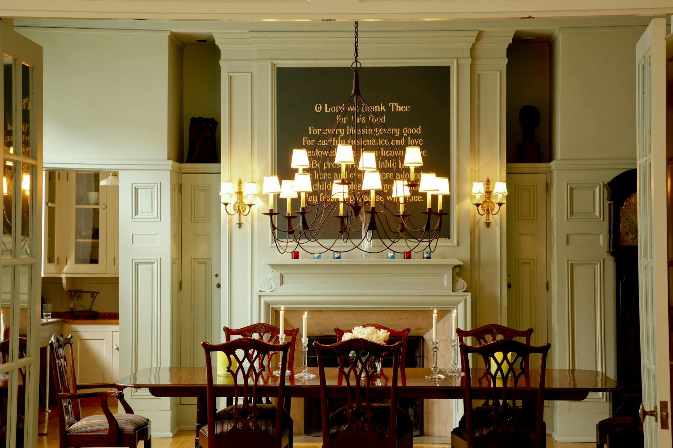 Ramsey0918: Stately Georgian style home by French architect Emmanuel Masqueray on the Ramsey Hill house tour. Photo Credit: Brad Daniels