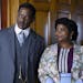 Blair Underwood and Octavia Spencer in "Self Made."