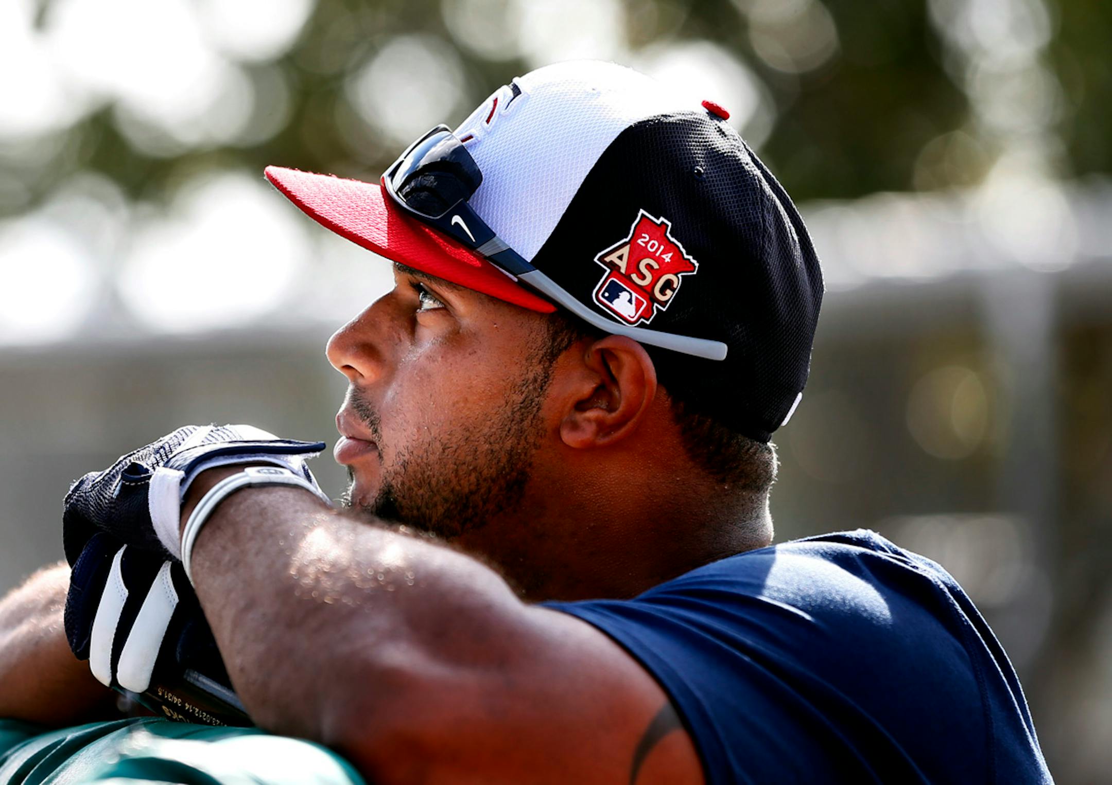 Twins outfielder Aaron Hicks