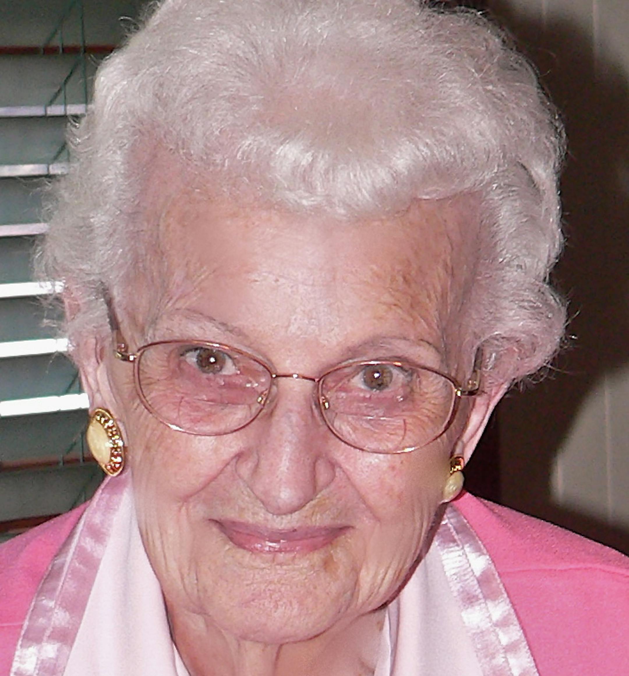 The Rev. Verda Aegerter