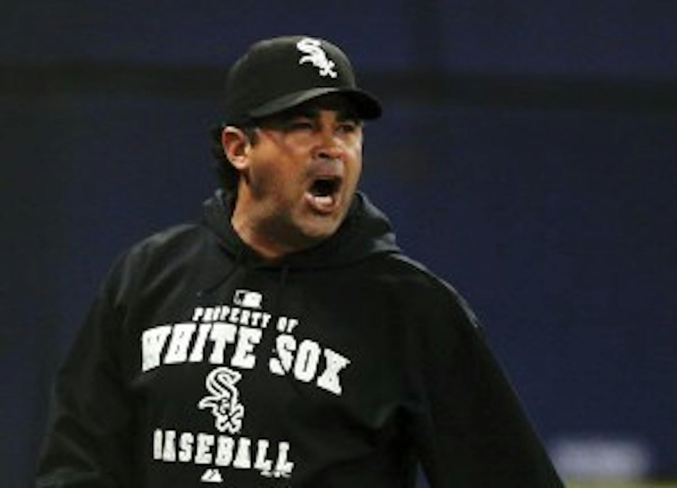 White Sox manager Ozzie Guillen