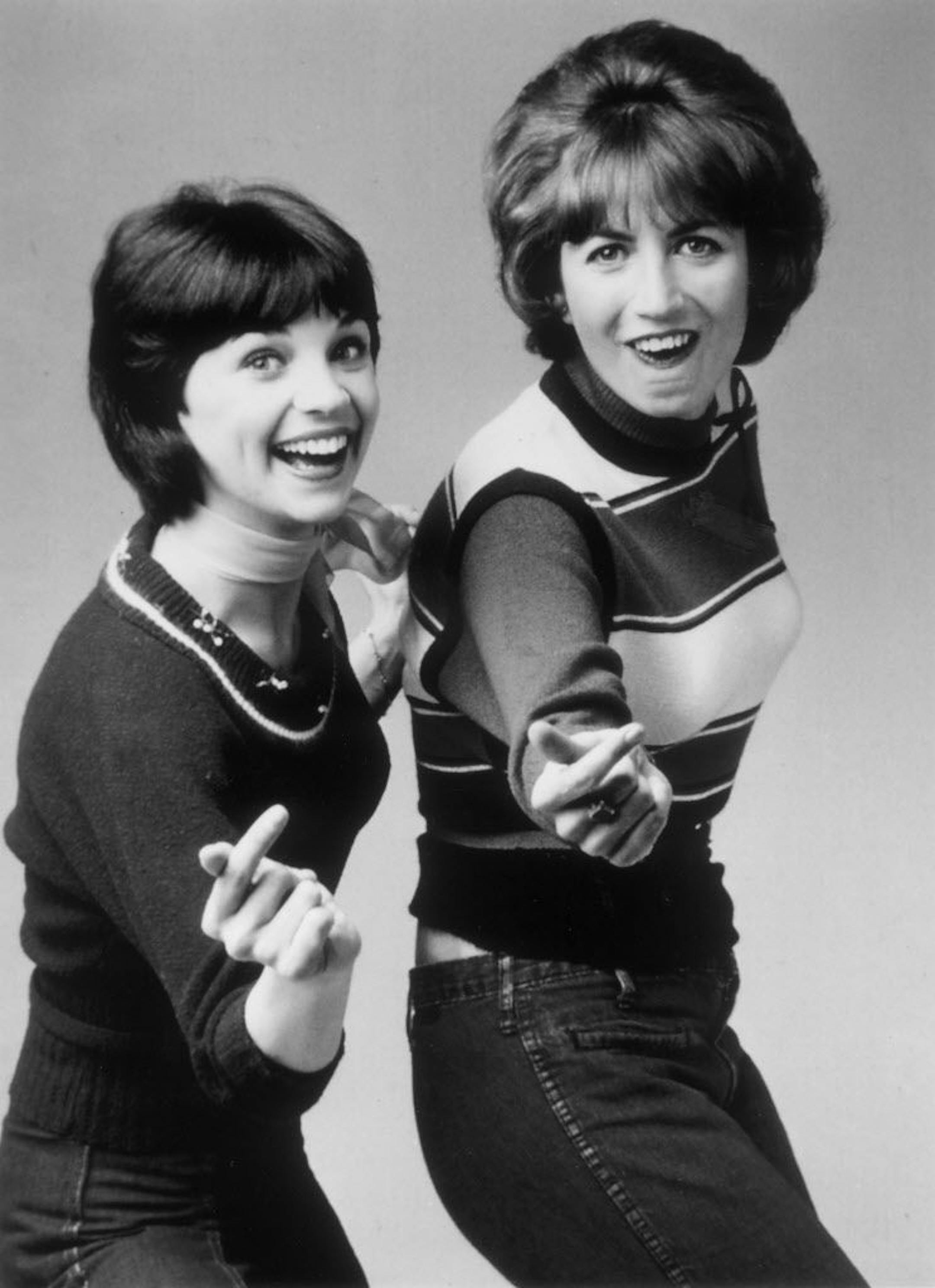 The 1970s television sitcom "Laverne & Shirley" starred Cindy Williams (at left) as Shirley Feeney, and Penny Marshall (right) as Laverne De Fazio. Handout photo courtesy of Paramount Pictures television.