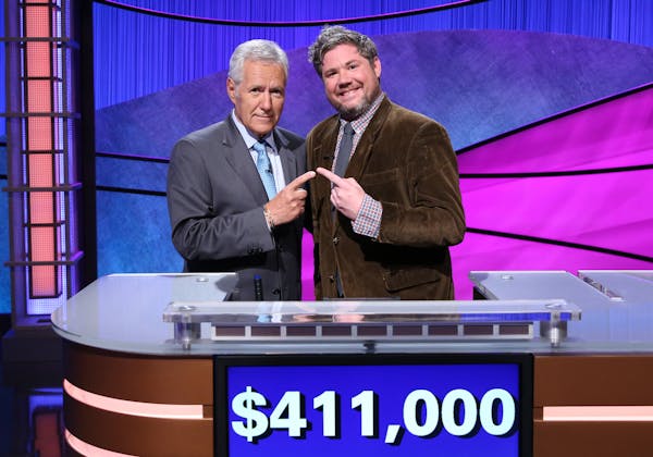 Macalester College grad Austin Rogers' reign on Jeopardy ended Thursday, Oct. 12, after 12 episodes and $411,000 in winnings.