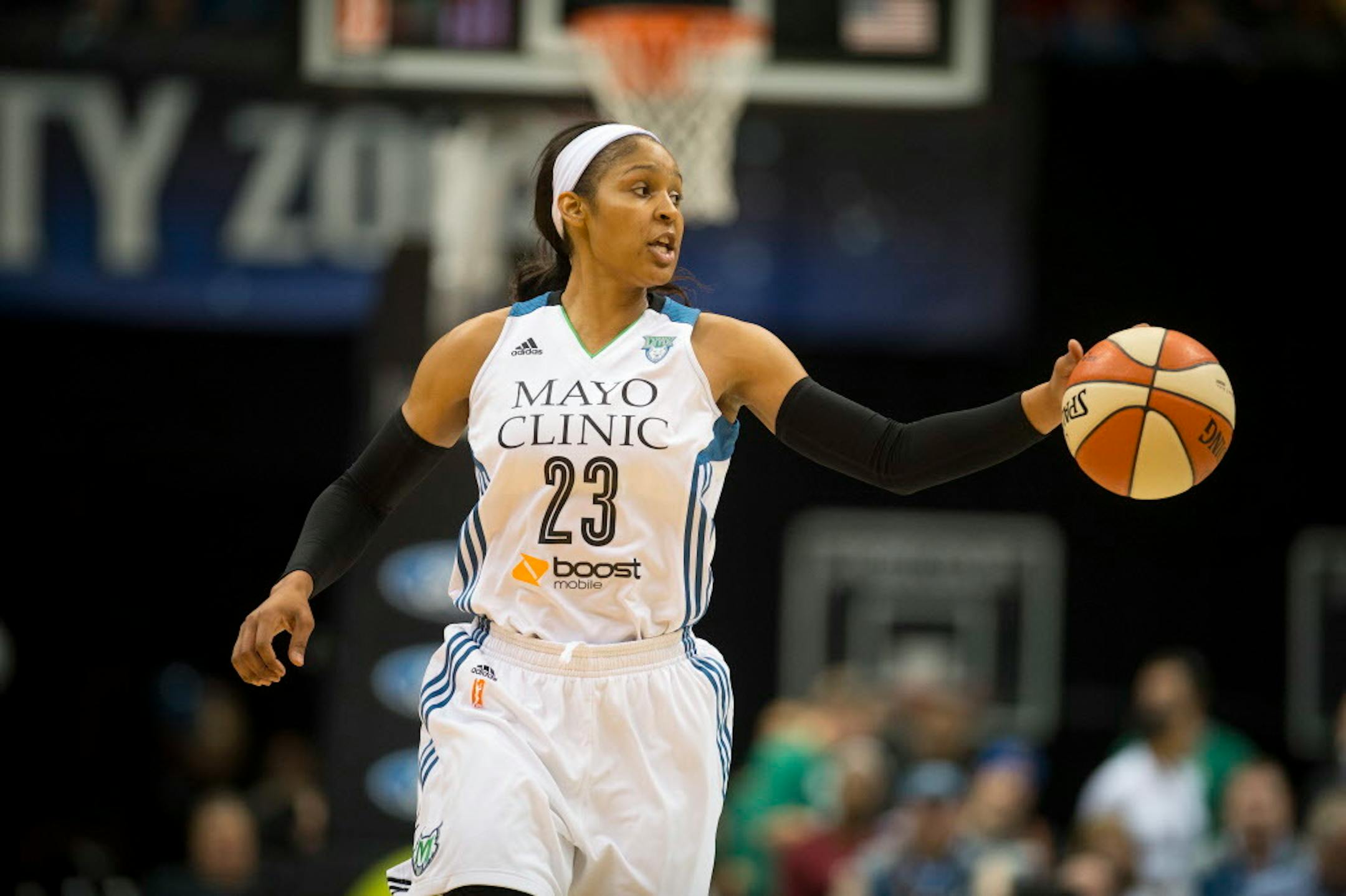 Lynx forward Maya Moore